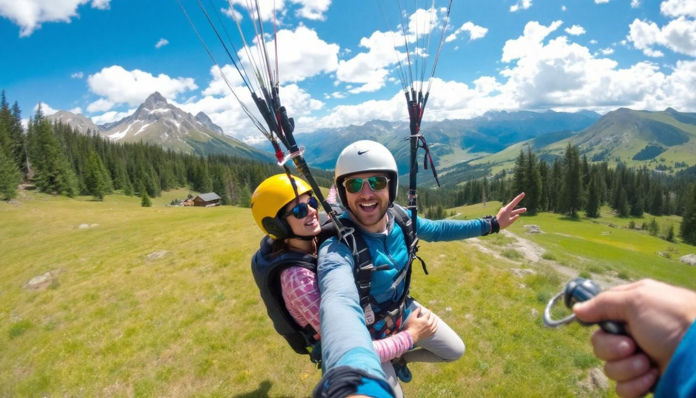 Cinq raisons de choisir le parapente pour vos vacances en famille